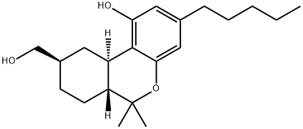 7-hydroxyhexahydrocannabinol Structure