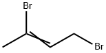 2-Butene, 1,3-dibromo- Structure