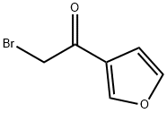 Ethanone, 2-bromo-1-(3-furanyl)- 구조식 이미지