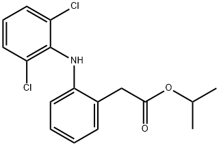 Diclofenac Isopropyl Ester 구조식 이미지