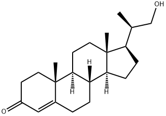 21-Hydroxy-20-methyl-pregn-4-ene-3-one Structure