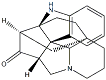 (2R,3R,5R,11S)-3,11-Methanoaspidofractinin-22-one 구조식 이미지