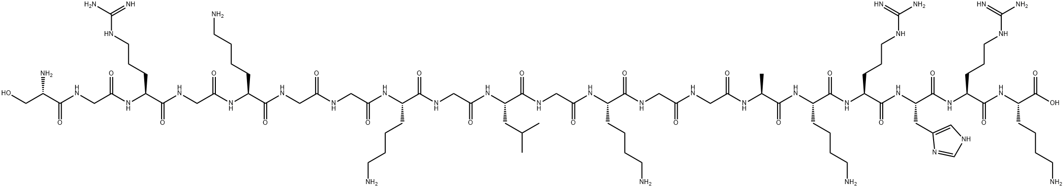 Histone H4 (2-21) Structure