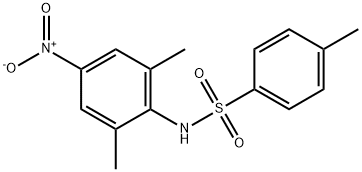 Benzenesulfonamide, N-(2,6-dimethyl-4-nitrophenyl)-4-methyl- Structure