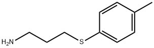 3-[(4-methylphenyl)thio]-1-propanamine(SALTDATA: FREE) 구조식 이미지