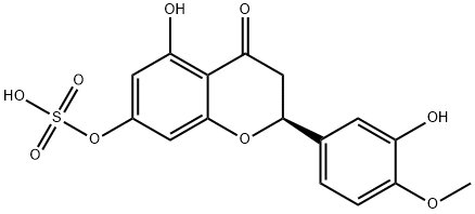 Hesperetin 7-O-Sulfate Structure