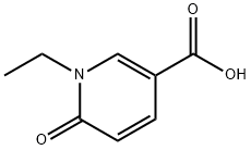 3-Pyridinecarboxylicacid,1-ethyl-1,6-dihydro-6-oxo-(9CI) 구조식 이미지