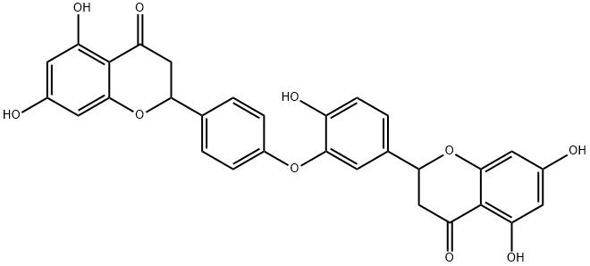 2,3,2",3"-Tetrahydroochnaflavone 구조식 이미지