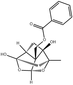 Paeoniflorgenin 구조식 이미지