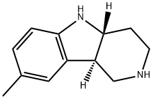 N-desmethylstobadine 구조식 이미지