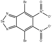 2,1,3-Benzoselenadiazole, 4,7-dibromo-5,6-dinitro- 구조식 이미지