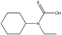 ETHYLCYCLOHEXYLTHIOCARBAMATE Structure