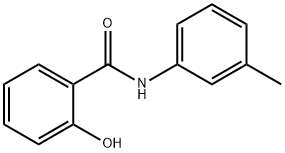 Benzamide, 2-hydroxy-N-(3-methylphenyl)- Structure