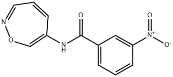 3-Nitro-N-1,2-oxazepin-6-ylbenzamide Structure