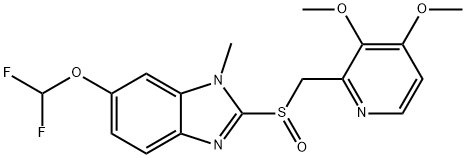 Pantoprazole EP Impurity F Structure