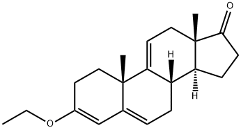 3-ethoxyandrosta-3,5,9(11)-trien-17-one 구조식 이미지