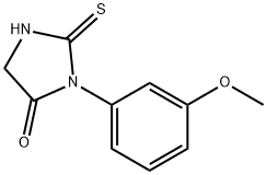 1-(3-methoxyphenyl)-2-sulfanyl-4,5-dihydro-1H-imidazol-5-one 구조식 이미지