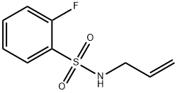 Benzenesulfonamide, 2-fluoro-N-2-propen-1-yl- Structure