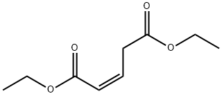 2-Pentenedioic acid, diethyl ester, (Z)- (9CI) 구조식 이미지