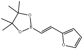 1,3,2-Dioxaborolane, 2-[(1E)-2-(2-furanyl)ethenyl]-4,4,5,5-tetramethyl- Structure