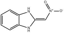 1H-벤즈이미다졸,2,3-디하이드로-2-(니트로메틸렌)-(9CI) 구조식 이미지