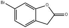 2(3H)-Benzofuranone, 6-bromo- 구조식 이미지