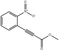 2-Propynoic acid, 3-(2-nitrophenyl)-, methyl ester Structure