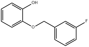 2-[(3-fluorophenyl)methoxy]phenol 구조식 이미지