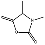 2-옥사졸리디논,3,4-디메틸-5-메틸렌-(9CI) 구조식 이미지
