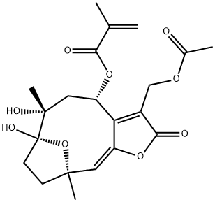 Piptocarphin A Structure