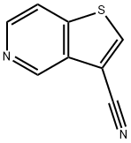 Thieno[3,2-c]pyridine-3-carbonitrile Structure