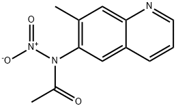 Acetamide, N-(7-methyl-6-quinolinyl)-N-nitro- Structure