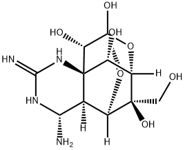 (8S)-4-아미노-4-데옥시테트라도톡신 구조식 이미지