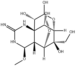(8S)-4-O-메틸테트로도톡신 구조식 이미지