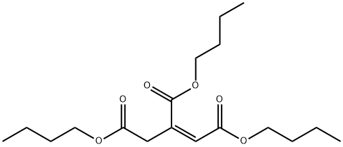 Tributyl-1-propene-1,2,3-tricarboxylate Structure