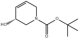 tert-butyl (3R)-3-hydroxy-3,6-dihydropyridine-1(2H)-carboxylate Structure