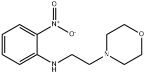 4-Morpholineethanamine, N-(2-nitrophenyl)- Structure