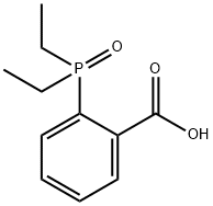 Benzoic acid, 2-(diethylphosphinyl)- Structure