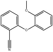 2-(2-Methoxyphenoxy)benzonitrile 구조식 이미지