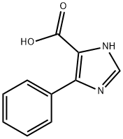 4-phenyl-1H-imidazole-5-carboxylic acid(SALTDATA: FREE) 구조식 이미지