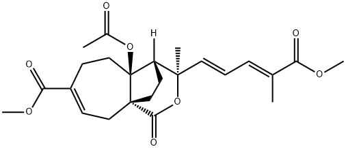 Methylpseudolarate B 구조식 이미지