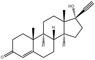 Pregn-4-en-20-yn-3-one, 17-hydroxy- Structure