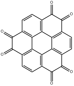 1,2,5,6,9,10-Coronenehexone Structure