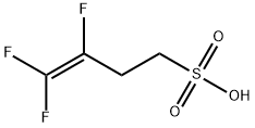 3-Butene-1-sulfonic acid, 3,4,4-trifluoro- Structure