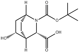 Racemic-(1S,3S,4S,5R)-2-(Tert-Butoxycarbonyl)-5-Hydroxy-2-Azabicyclo[2.2.2]Octane-3-Carboxylic Acid(WX120032) Structure