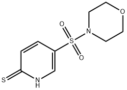 2(1H)-Pyridinethione, 5-(4-morpholinylsulfonyl)- Structure