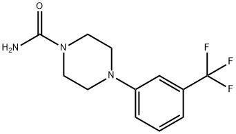 4-[3-(trifluoromethyl)phenyl]piperazine-1-carboxamide Structure