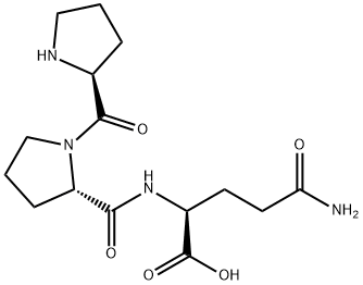 H-Pro-Pro-Gln-OH Structure