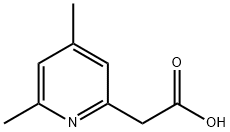 (4,6-dimethylpyridin-2-yl)acetic acid Structure