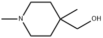 (1,4-dimethylpiperidin-4-yl)methanol 구조식 이미지